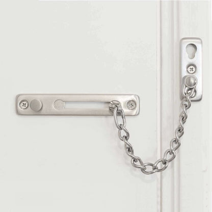Silver Chain Sliding Security Lock - Door Lock - Door Lock - Interior Sliding Door - Exterior Gate Lock - Door Latch - Image 3