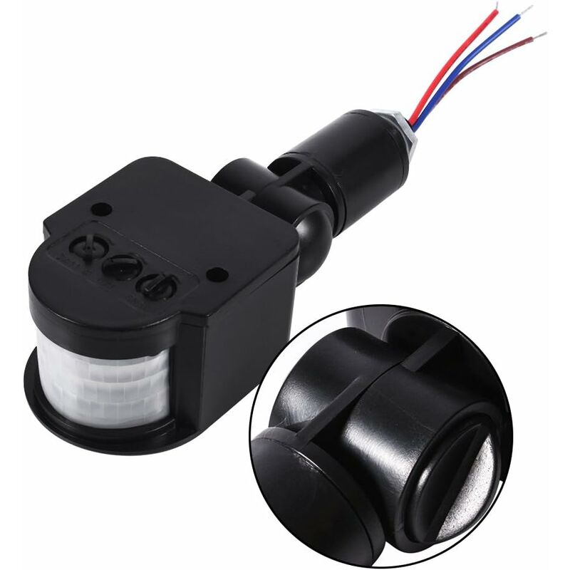 Outdoor LED Motion Sensor Switch 90250V 180 Degree Security Infrared Pir Motion Sensor Detector Wall Light Switch - Image 3