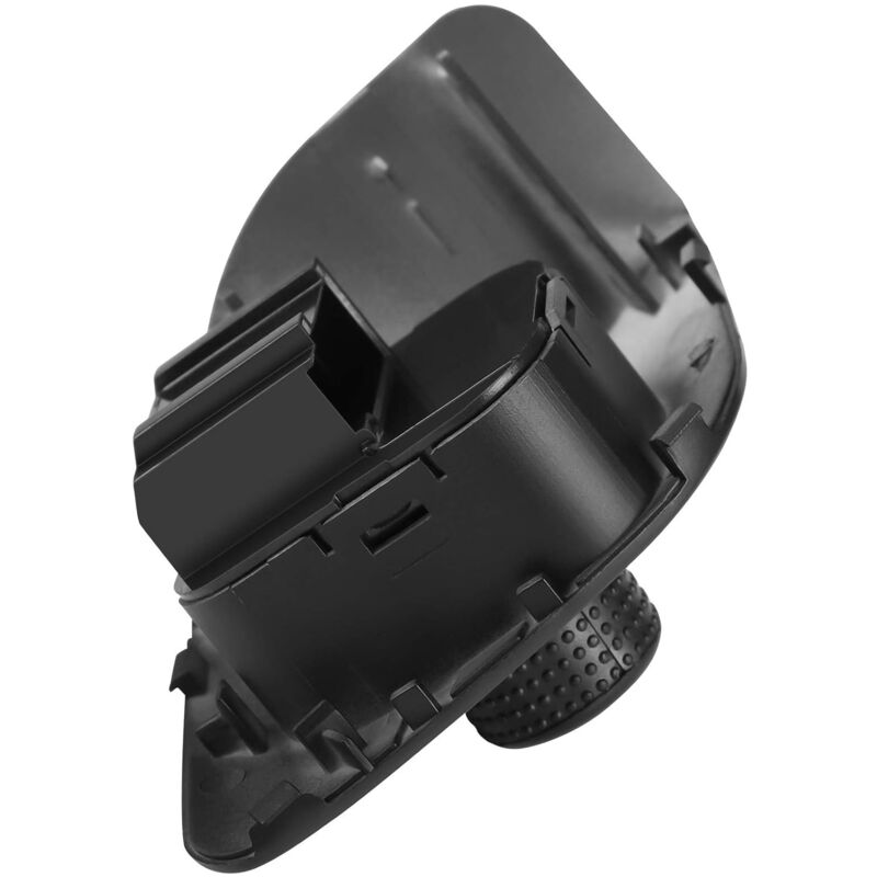 Exterior Side Mirror Adjustment Switch Button Pearl Replacement For Ibiza 2009-2015 6J1959565 Black - Image 3