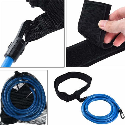 Pool Swim Belt, Adjustable Pool Swim Belt Swimming Resistance Belt Swimming Belt For Pool Swim Training Bungee Swim - Image 4
