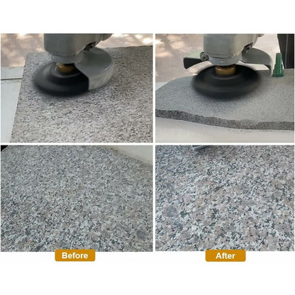 7 pcs Diamond Polishing Disc 4"/100Mm Dry Diamond Polishing Pads For Marble, Granite, Stone, Concrete (50) - Image 2