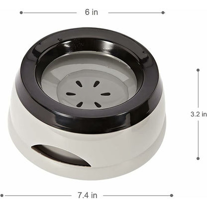 Dog Bowl The Spill-Proof Water Bowl For Dogs Slow Feeder Water Dispenser Bowl For Home And Travel Water Bowl For - Image 2