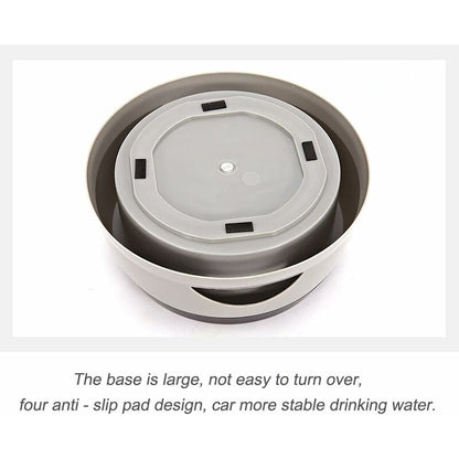 Dog Bowl The Spill-Proof Water Bowl For Dogs Slow Feeder Water Dispenser Bowl For Home And Travel Water Bowl For - Image 4