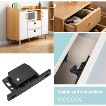 2 pcs Cabinet Door Catches With 8 Screws For Rv, Caravan Door Latches, Accessories For Cabinets, Sliding Doors, Home, - Image 3