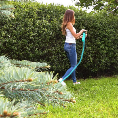 Garden Hose, Flat Irrigation Water Lance, For Garden, Holes, Ready To Connect, 7.5 Meters, Green - Image 2