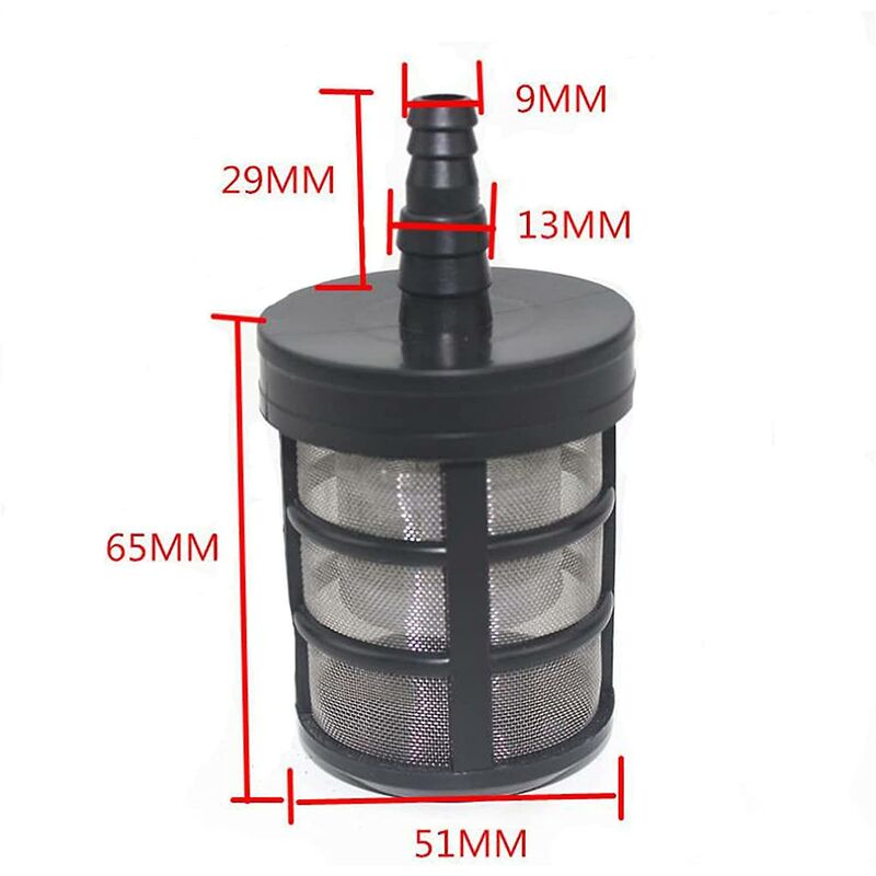 Garden Hose Mesh Filter, Stainless Steel Double Layer Mesh Filter Water Suction Pump Filter Car Washer Filter Home - Image 2