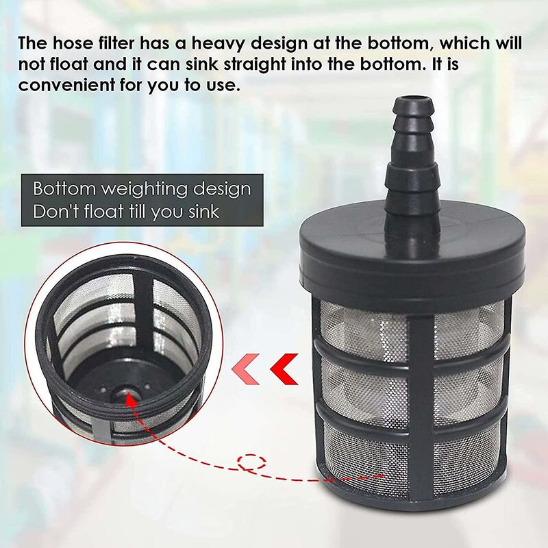 Garden Hose Mesh Filter, Stainless Steel Double Layer Mesh Filter Water Suction Pump Filter Car Washer Filter Home - Image 4
