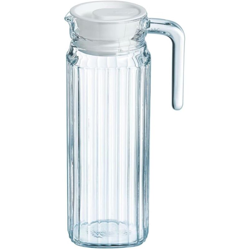 Arcoroc Quadro Frigo Pitcher With A Lid 110Cl, 1 Pitcher, White - Image 2