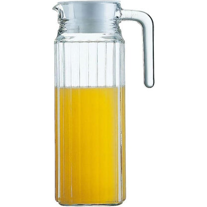 Arcoroc Quadro Frigo Pitcher With A Lid 110Cl, 1 Pitcher, White - Image 4