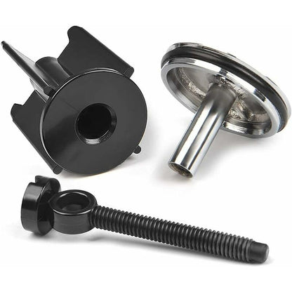 Ersandy Sink Plug ⌀ 40Mm Height Adjustable For Bathroom, Universal Aluminum Alloy Sink Plug - Black - Image 4