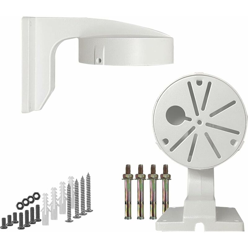 Security Camera Junction Box Bracket,Cable Management Enclosure Compatible With Metal Dome Cameras,Strong Powder - Image 2