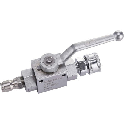 Tool DAily Pressure Washer Ball Valve Kit, 3/8" Quick Connect For Pressure Washer Hose, 4500 Psi - Image 3