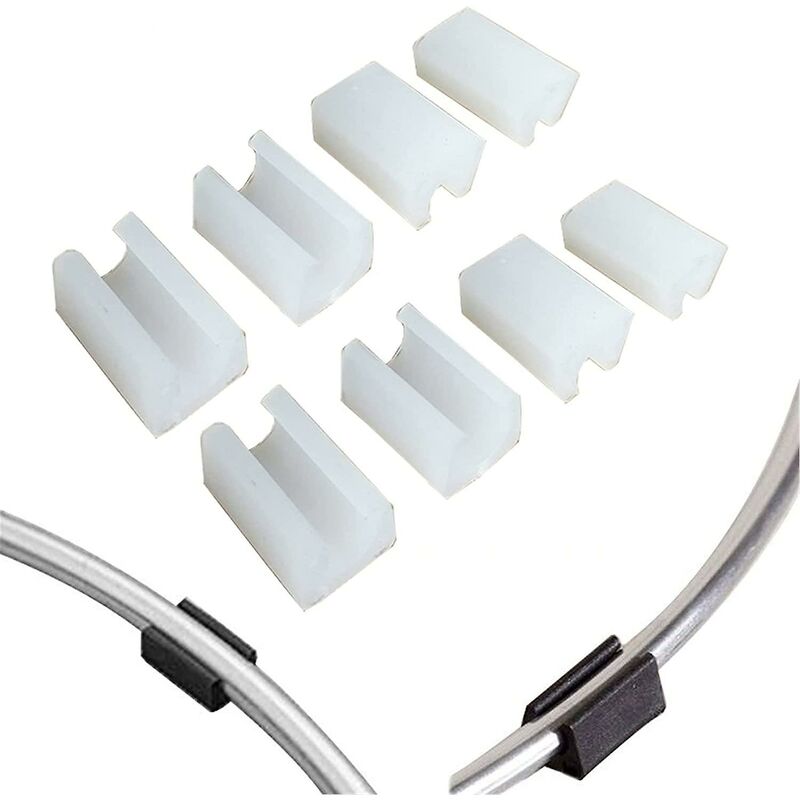 32 pcs Chair Leg Caps Tube End Caps Pads Furniture Floor Protectors U Shape Plastic Chair Leg Caps,Chair Leg Caps - Image 3