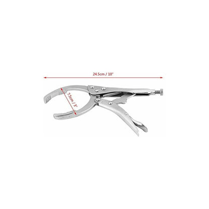 10Inch Oil Filter Pliers, Adjustable Car Oil Filter Wrench Removal Tool - Image 2