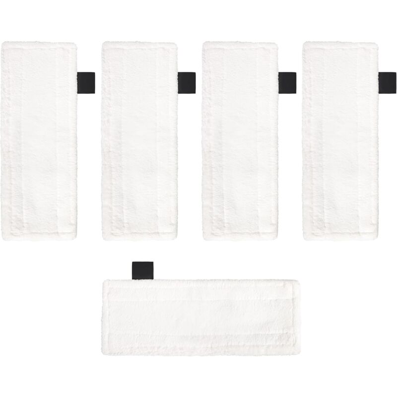 5 Pack Microfiber Floor Mop Pads Compatible With Karcher Easyfix Sc2 Sc3 Sc4 Steam Cleaners, Steam Mop Replacement