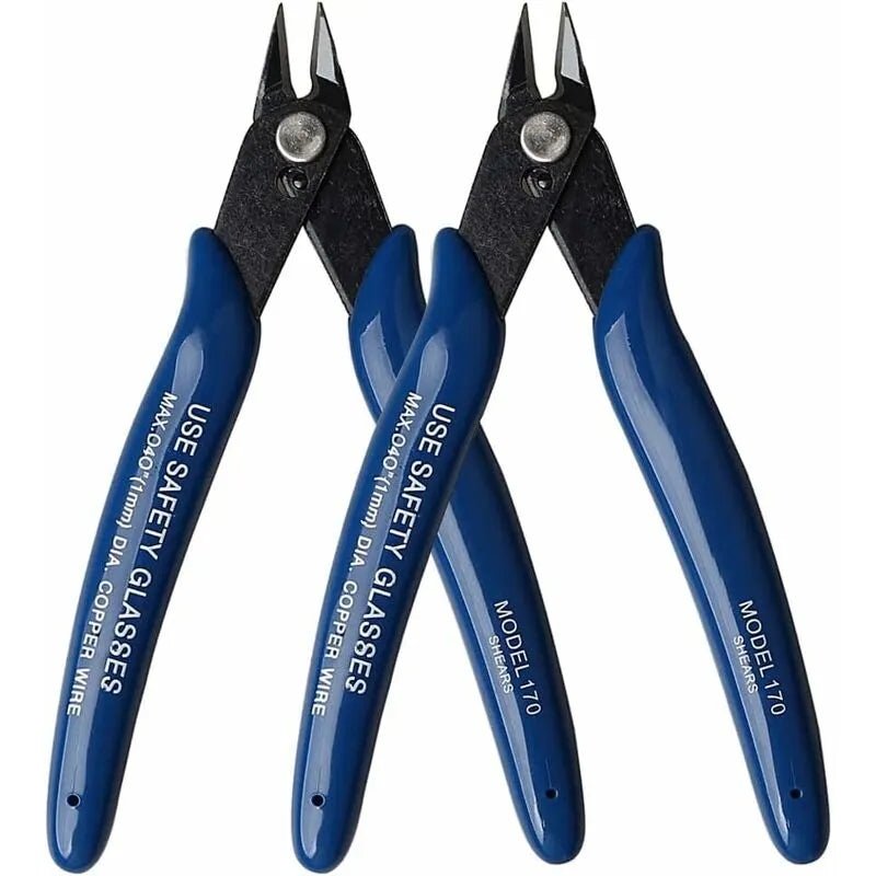 Side Cutters, Yuanzi Side Cutter Cutting Tool, Thumb/Steel Wire Stripper For Electrical Cable, Jewelry Repair, Diy