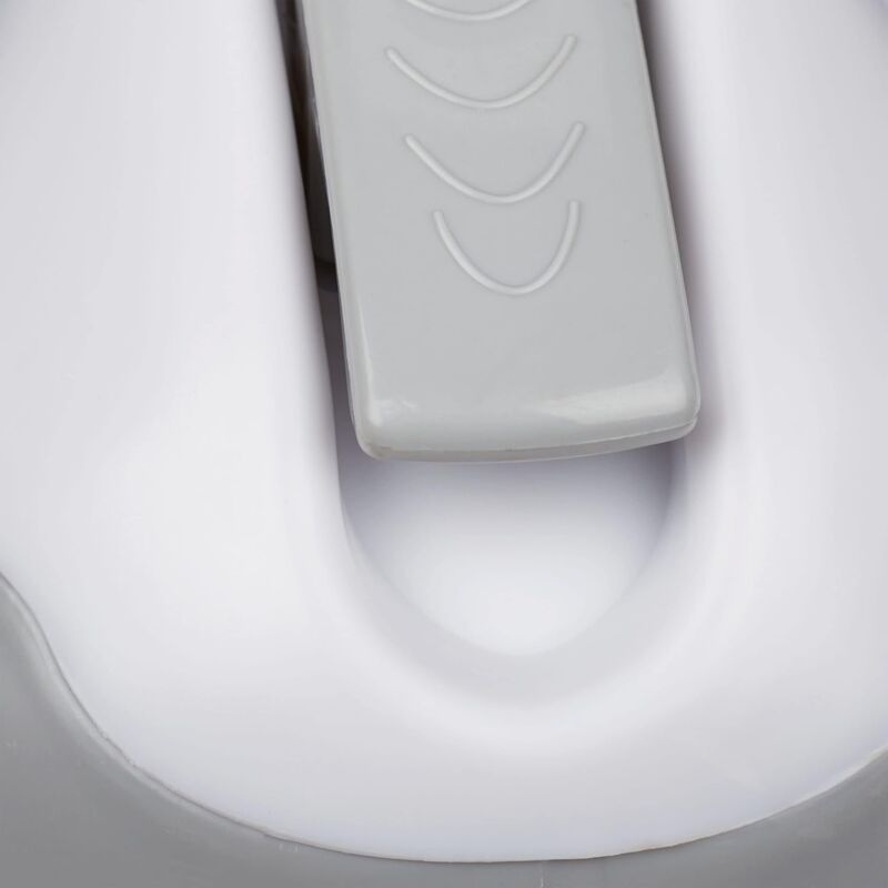 Suction Cup Handle, 2 pcs Set, Shower & Bath Grab Bar, 25 Kg, For Elderly, Wall, In White/Grey - Image 4