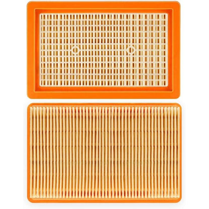 Flat Pleated Filter For Karcher Mv4 Mv5 Mv6 Wd4 Wd5 Wd6, Wd4P Wd5P Wd6P Wet And Dry Vacuum Cleaners, 3 Pack - Image 2