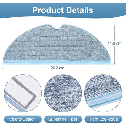 6 pcs Mop Cloths For ROborock S7 Pro Ultra S7 Maxv Ultra S7 Plus S7 Max Spare Parts Accessories For ROborock S7 T7S - Image 3