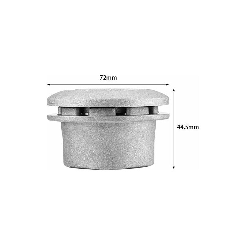 Universal Aluminum Brush Cutter Head Replacement Brush Cutter Heads String Set Lawn Trimmer Attachment Power Tools - Image 2