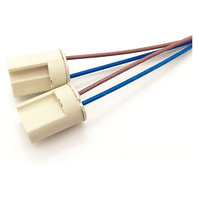 10 pcs G9 Ceramic Lamp Holder,Halogen Lamps Ceramic Connector Socket,G9 Lamp Holder 250V G9 Socket Ceramic Light Lamp - Image 4