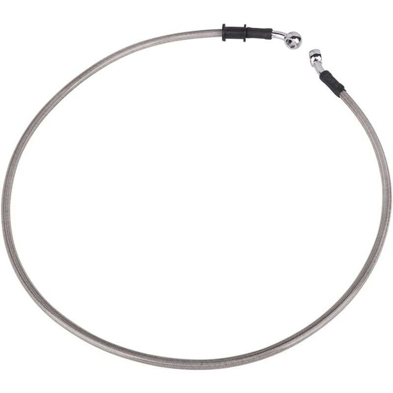 Motorcycle Brake Hose 120Cm, Hydraulic Clutch Hose Aviation Hose For Pit Bike Dirt Bike Enduro Motocross Atv Quad-Silver - Image 3
