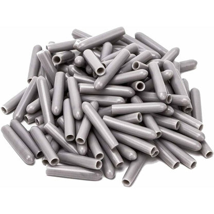 120 Pieces Dishwasher Caps, Inner Diameter 3Mm Pvc Protective Cover, Dish Basket, 325Mm (Grey)