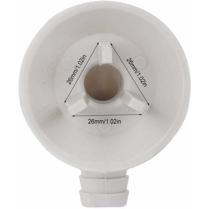 Air Conditioning Elbow Drain Nozzle, Air Conditioner Connector, Air Conditioner Adapter Outdoor Device Drain Water Pipe - Image 2