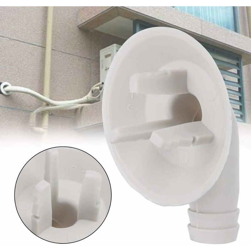 Air Conditioning Elbow Drain Nozzle, Air Conditioner Connector, Air Conditioner Adapter Outdoor Device Drain Water Pipe - Image 3