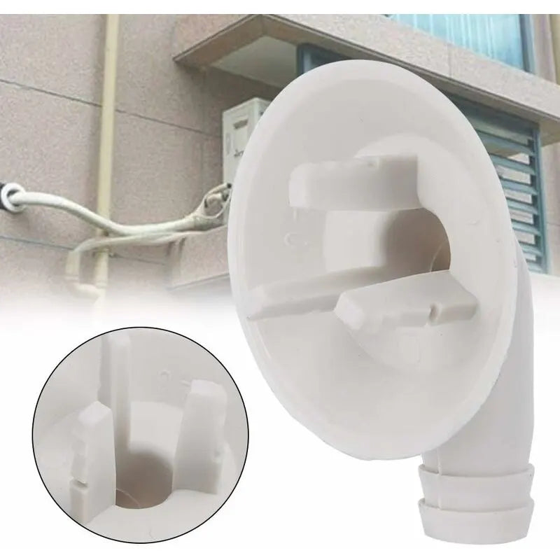Air Conditioning Elbow Drain Nozzle, Air Conditioner Connector, Air Conditioner Adapter Outdoor Device Drain Water Pipe - Image 3