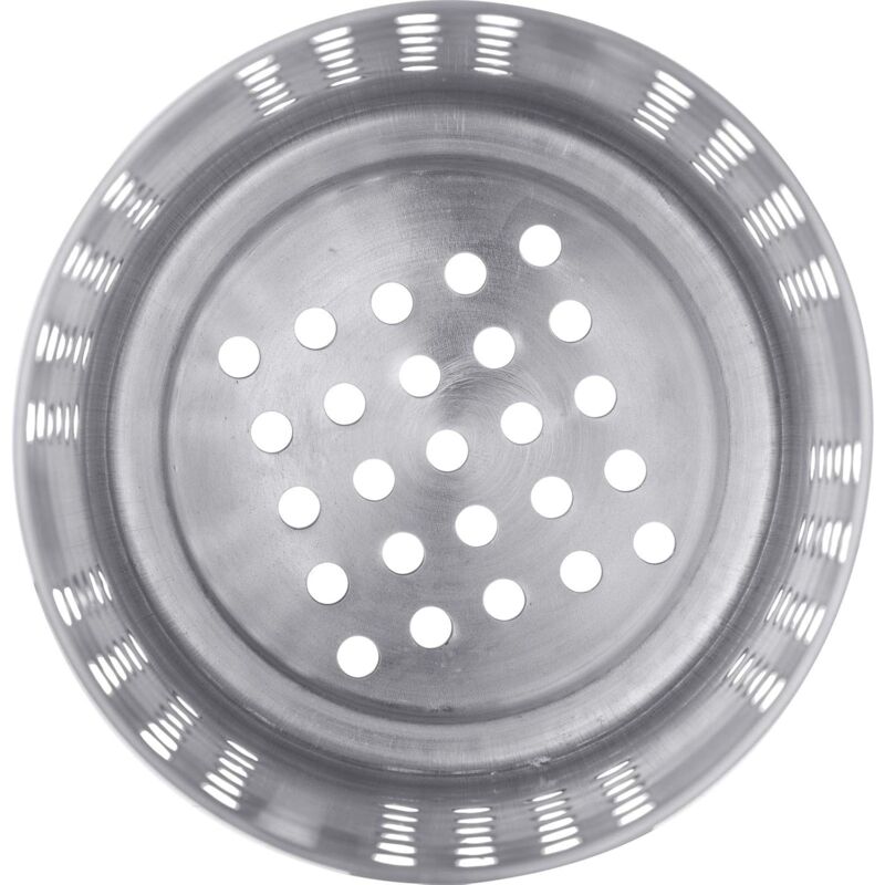 Cutlery Drainer/Utensil Holder, ROund, Diameter: 10 Cm, Height: 13 Cm, Stainless Steel, Silver - Image 2
