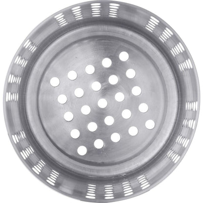 Cutlery Drainer/Utensil Holder, ROund, Diameter: 10 Cm, Height: 13 Cm, Stainless Steel, Silver - Image 2