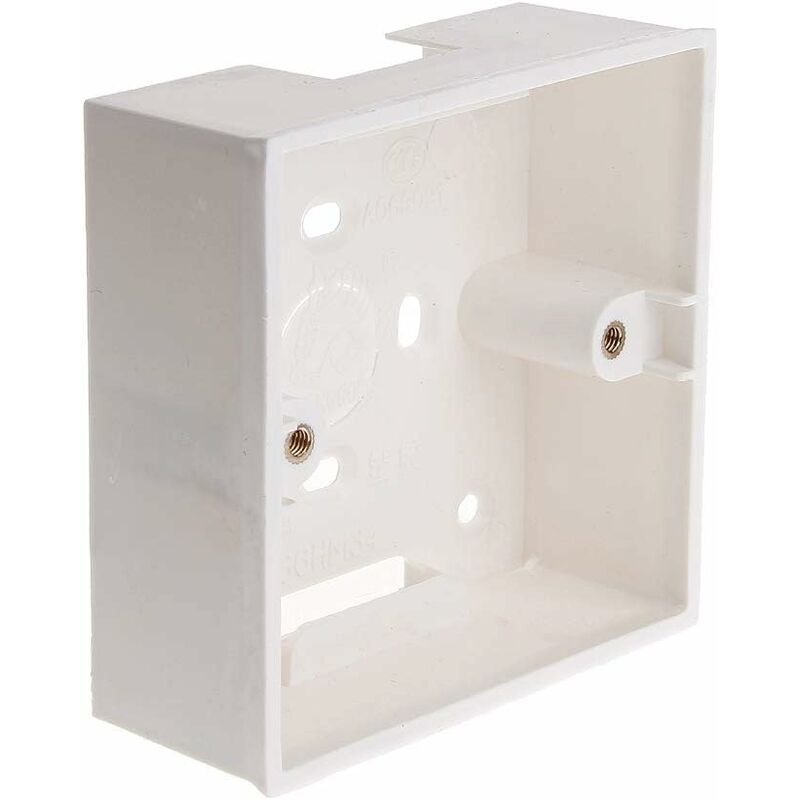 86X86Mm Pvc Wall Mount Junction Box For Switch Socket Base. - Image 3