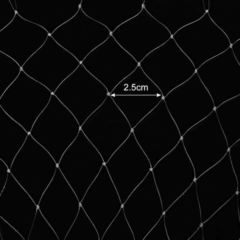 10M X 4M Anti Bird Garden Netting 2.5Cm Mesh - Protection Net For Water Pond, Fruits, Vegetables And Plants - Image 2