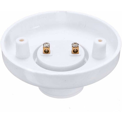 E27 Lamp Holder Screw Socket Plastic Wall Mount LED Bulb Base Converter Adapter Holders For E27 Bulb Plastic ROund - Image 3