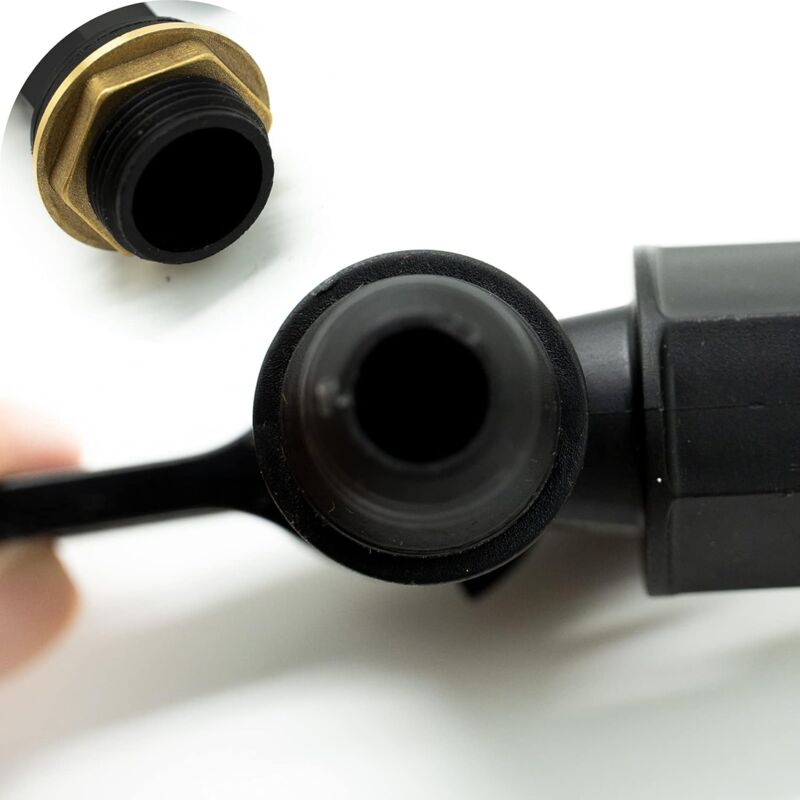 Rain Barrel Hose Tap/ ¾ Bsp Thread Replacement Faucet Plastic Connector Snap-Fit Beer Home Brew - Image 3