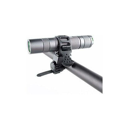 Bicycle Flashlight Mount Clip 360 Degree ROtation Universal LED Bike Light Holder - Image 2