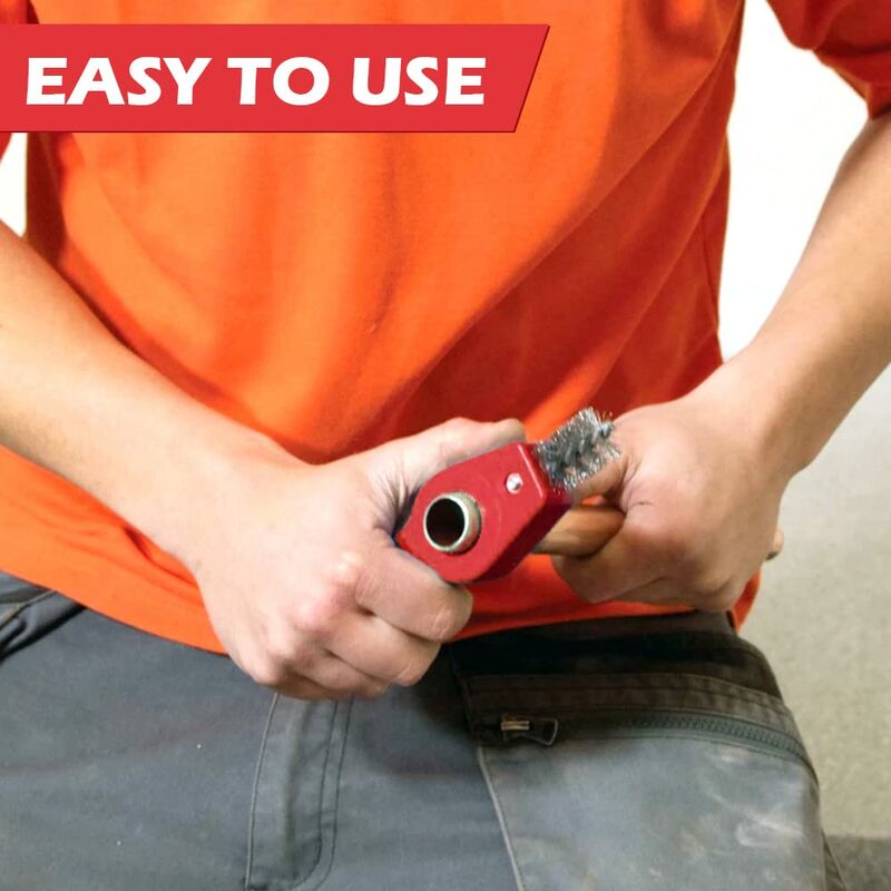 Universal Pipe Deburrer Deburring Rust Brush Deburring Tool Interior And Exterior Multi-Layer Deburrer For Plumbing - Image 4