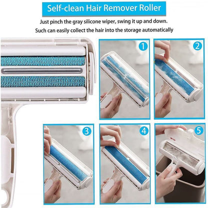 Pet Hair Remover Brush For Cats And Dogs, Reusable Magic Hair Remover Brush, Pet Hair ROller, Hair Remover - Image 4