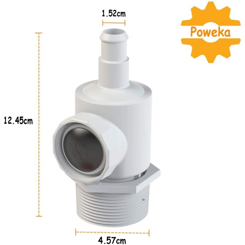 9-100-9001 Universal Wall Mount Connector Kit Compatible With Polaris 180 280 380 RObotic Pool Cleaner With 9-100-3105 - Image 3