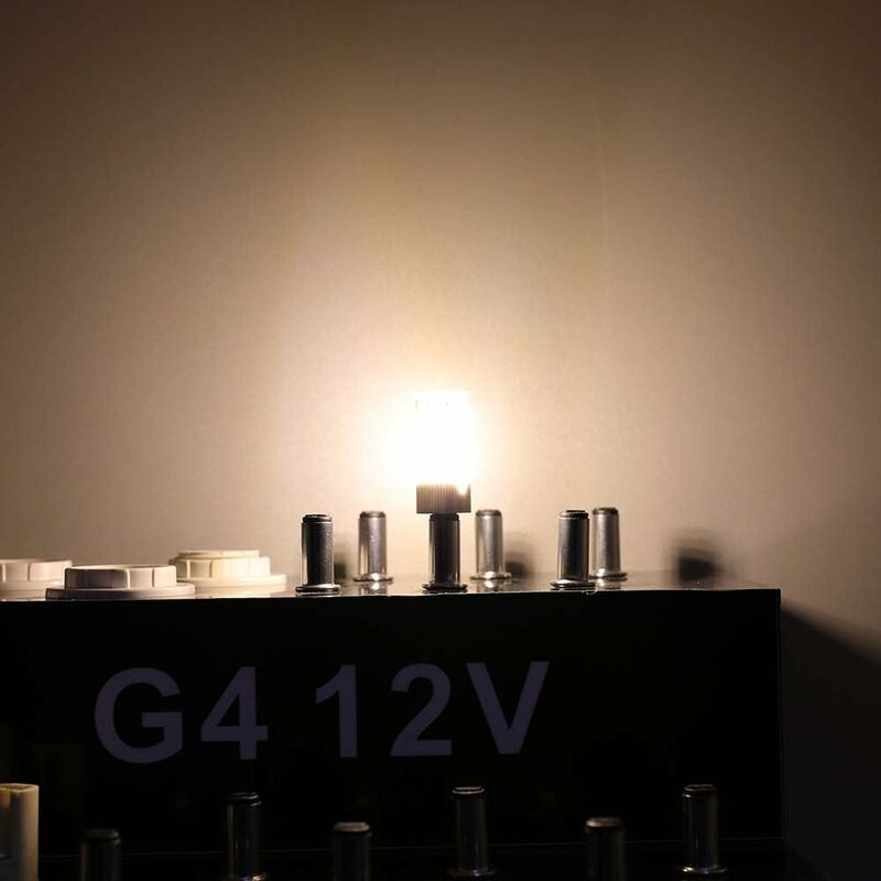 5X G4 LED Lamp 5W Bulb Lamp 51 Smd 2835LEDs Warm White 3000K LED Bulb 500Lm Equivalent To 50W Halogen Lamp Ac/Dc12V - Image 4