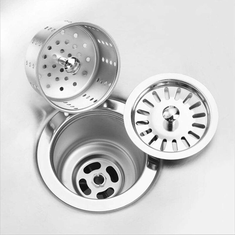 4 pcs Sink Basket Screws Stainless Steel 45Mm M12 Sink Basket Screws For Sink Strainer Plug -Silver - Image 4