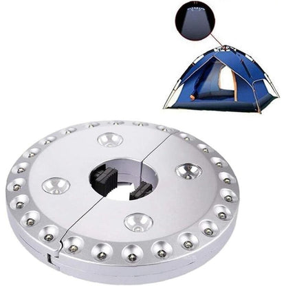 Camping Lights, LED Cordless Patio Umbrella Lights 3 Levels Dimmer Cordless Slide Light With 28 Super Bright LEDs For - Image 3