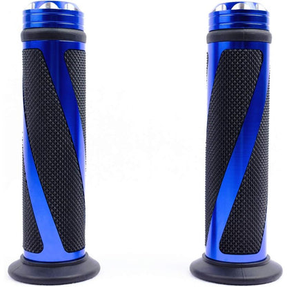 2 pcs Motorcycle Handlebar Grips 22Mm 7/8" Rubber Anti-Slip Universal For Motorcycle Scooter Quad Cruiser Off ROad - Image 3