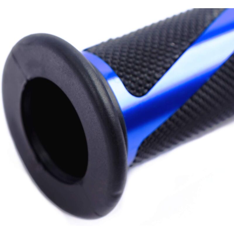 2 pcs Motorcycle Handlebar Grips 22Mm 7/8" Rubber Anti-Slip Universal For Motorcycle Scooter Quad Cruiser Off ROad - Image 4