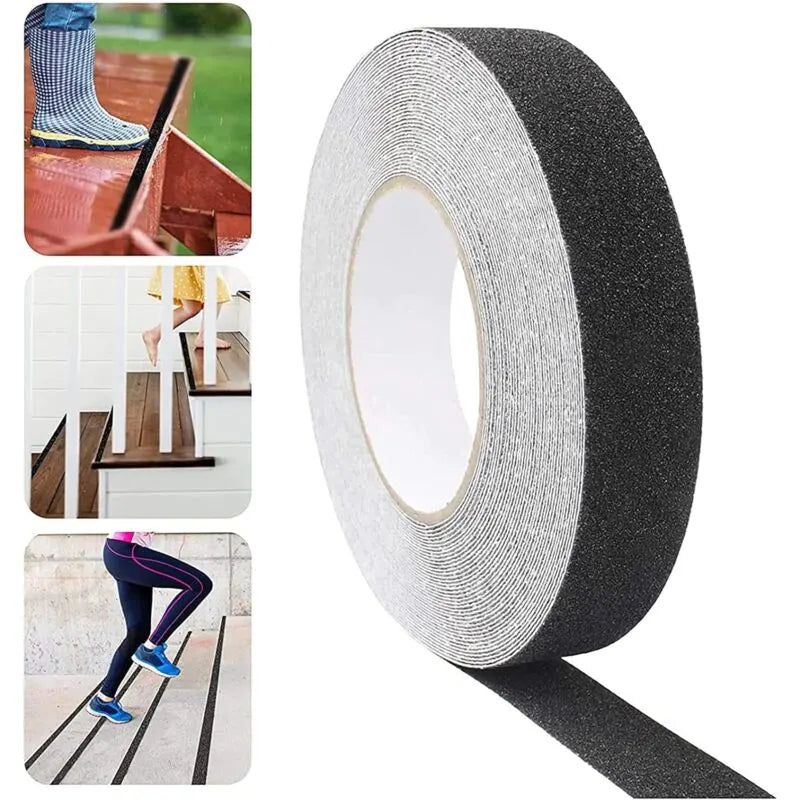 Anti Slip Tape, 15M25Mm Anti Slip Tape For Stairs Adopts Self-Adhesive Design, Pvc Anti Slip Tape For All Kinds Of