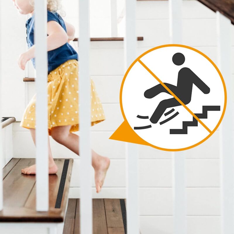 Anti Slip Tape, 15M25Mm Anti Slip Tape For Stairs Adopts Self-Adhesive Design, Pvc Anti Slip Tape For All Kinds Of - Image 2