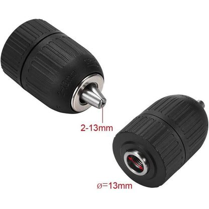 13Mm Quick Release Self-Tightening Chuck Sds Adapter Hammer Drill Bit - Image 4