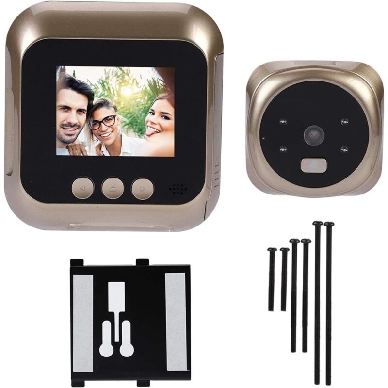 Door Viewer 2.4 Inch Hd Display Screen Smart Home Doorbell Security Camera Electronic Door Viewer For Home Surveillance - Image 2
