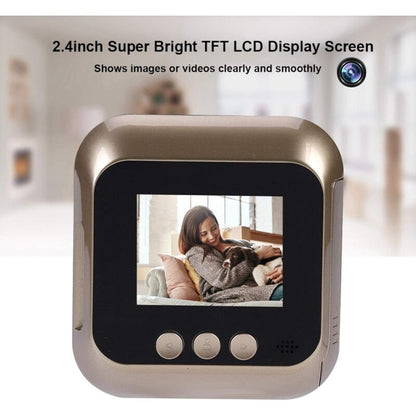 Door Viewer 2.4 Inch Hd Display Screen Smart Home Doorbell Security Camera Electronic Door Viewer For Home Surveillance - Image 4